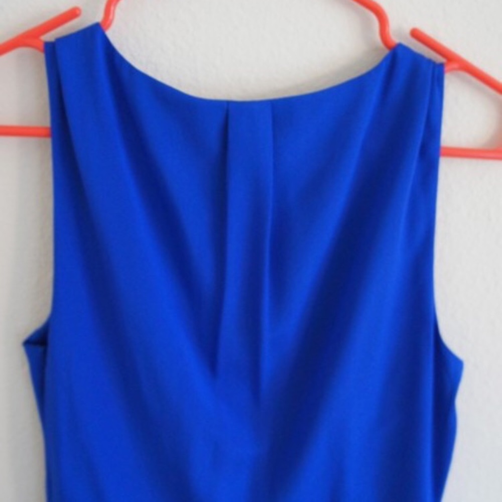 Express Cobalt Blue Cocktail Dress